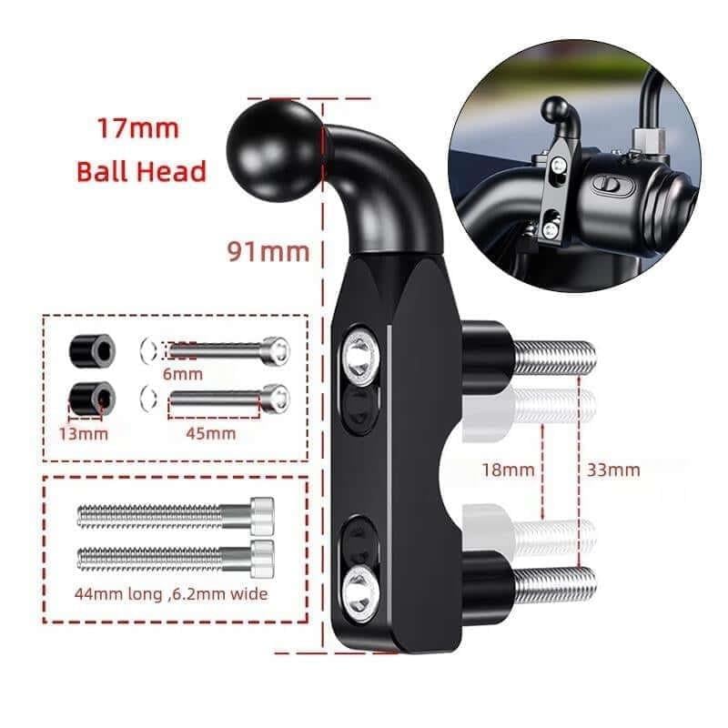 Nukrotech 17mm Fren Debriyaj Bağlantı Aparatı | AyarlanabilirNukrotech 17mm Fren Debriyaj Bağlantı Aparatı