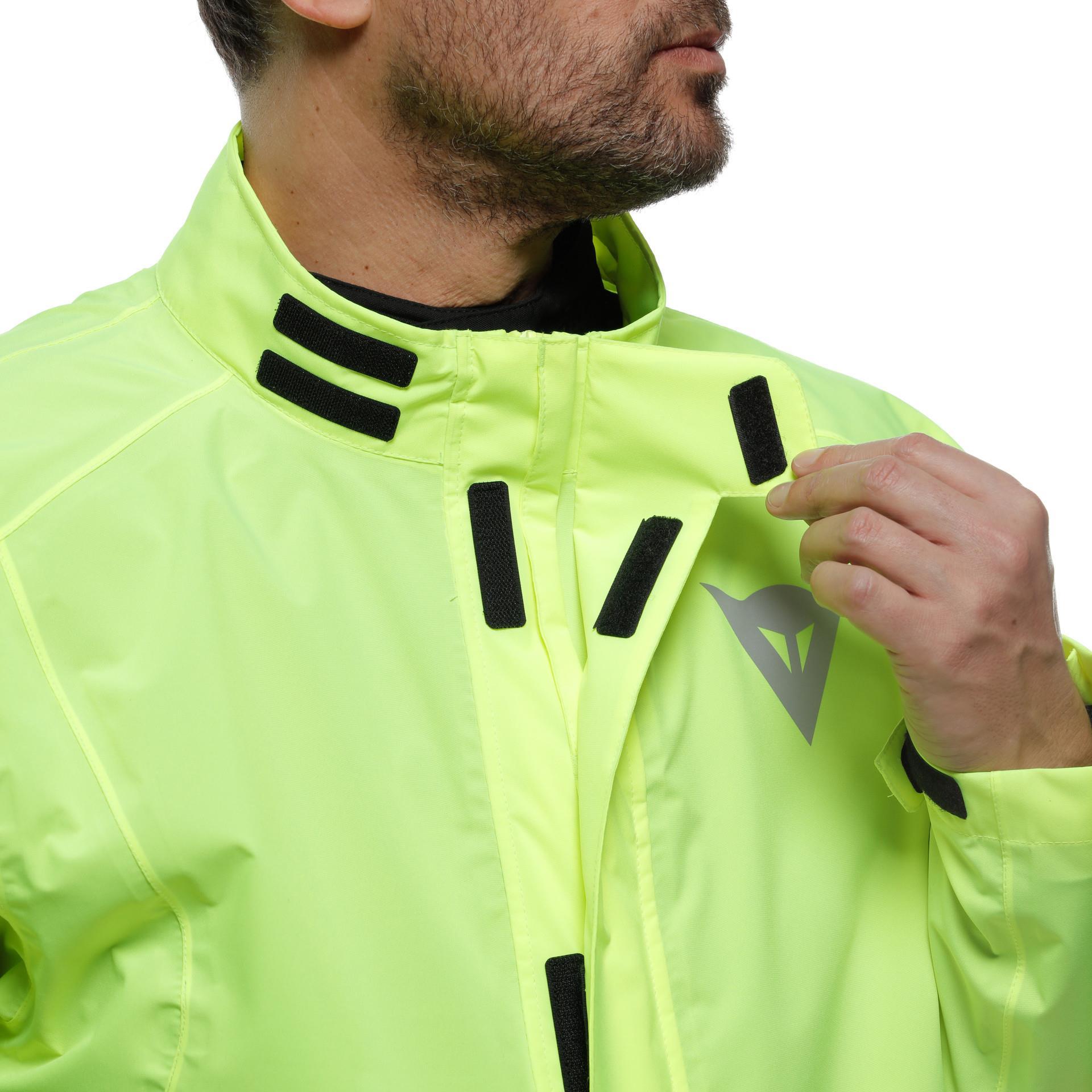 Dainese Ultralight Üst Yağmurluk Fluo Yellow | KatlanabilirDainese Ultralight Rain Fluo Yellow Üst Yağmurluk