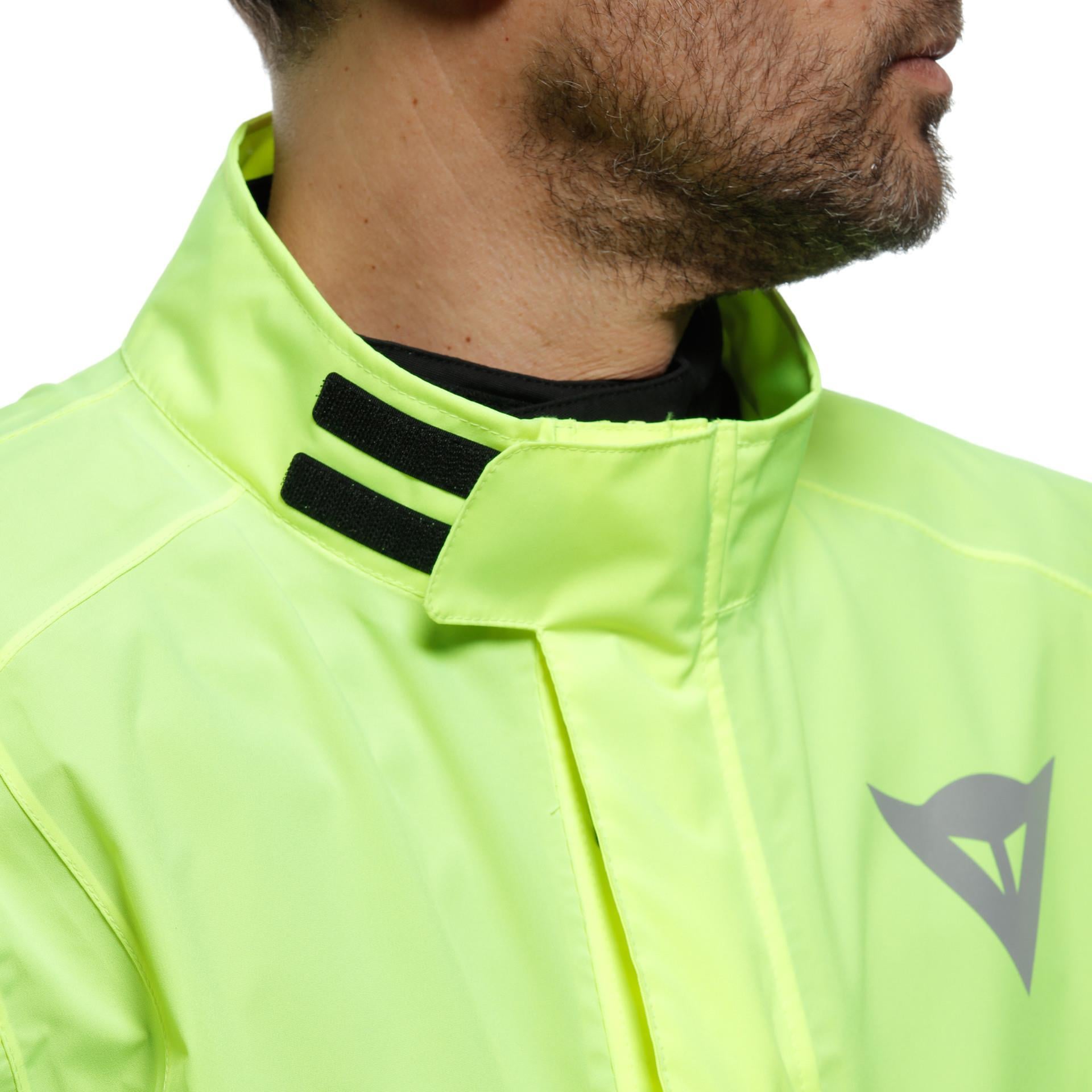 Dainese Ultralight Üst Yağmurluk Fluo Yellow | KatlanabilirDainese Ultralight Rain Fluo Yellow Üst Yağmurluk