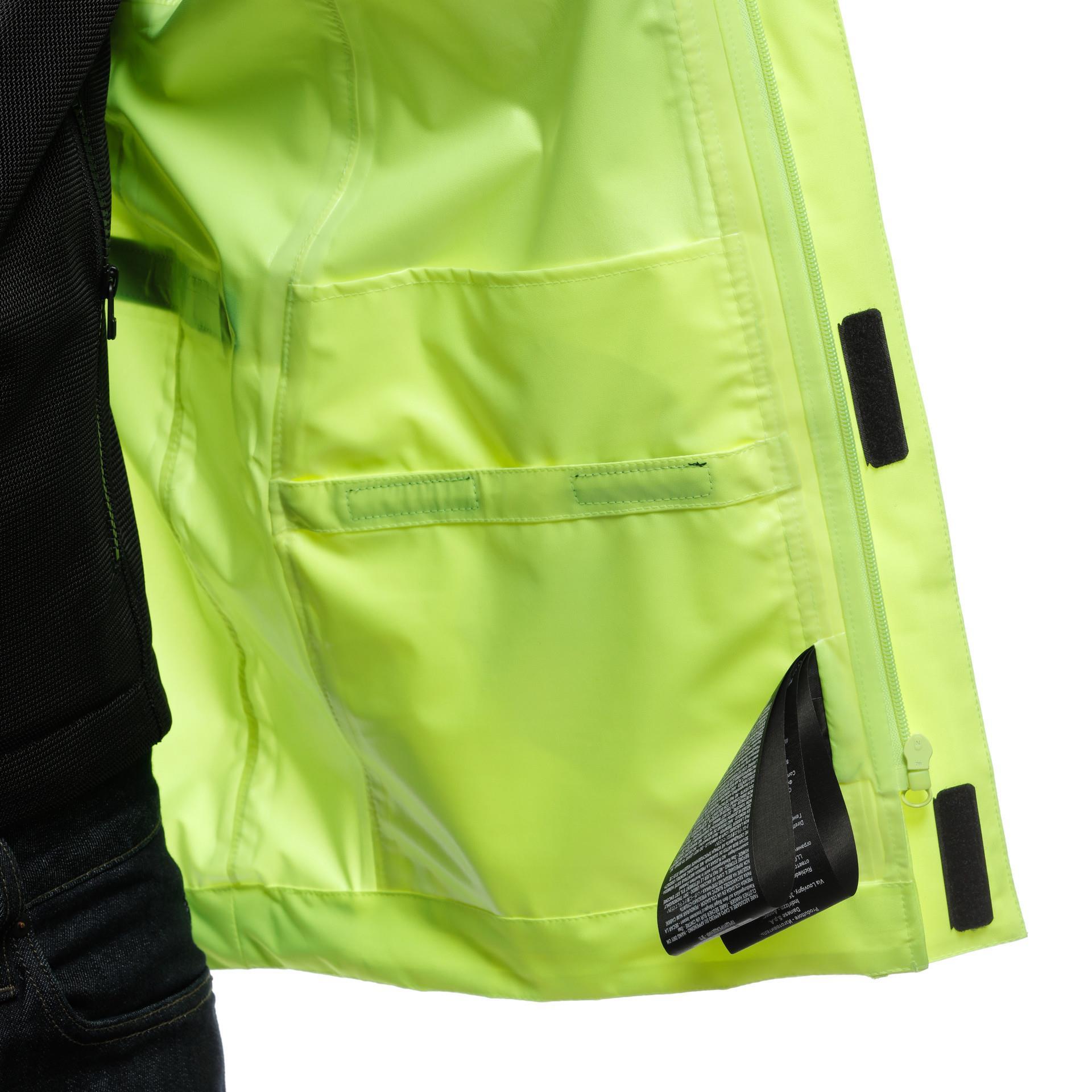Dainese Ultralight Üst Yağmurluk Fluo Yellow | KatlanabilirDainese Ultralight Rain Fluo Yellow Üst Yağmurluk
