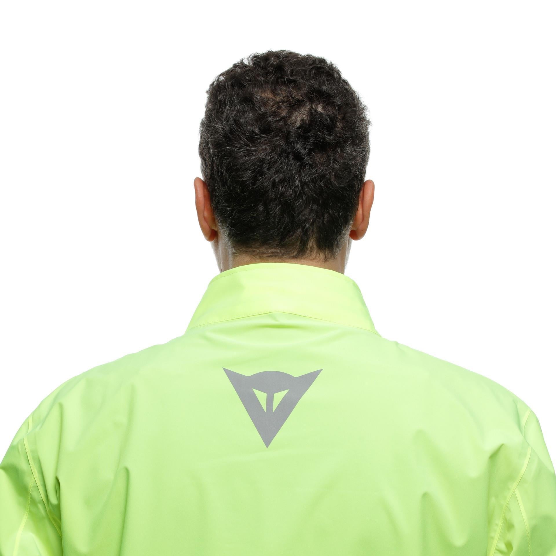 Dainese Ultralight Üst Yağmurluk Fluo Yellow | KatlanabilirDainese Ultralight Rain Fluo Yellow Üst Yağmurluk