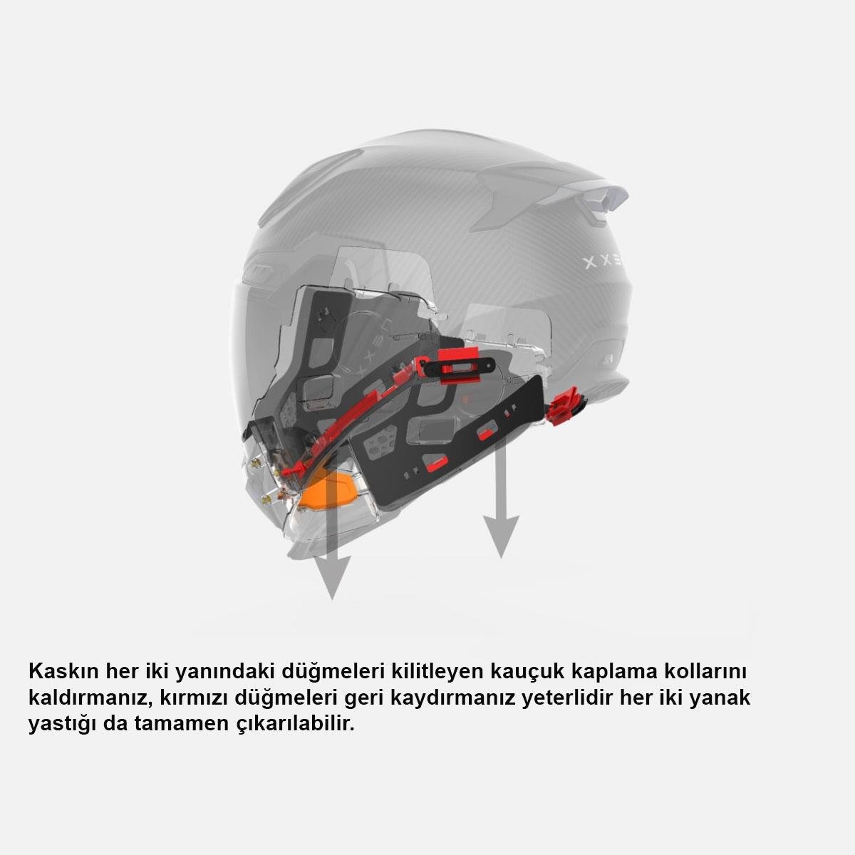 Nexx X.Wed 3 Motosiklet Kaskı Mat Siyah