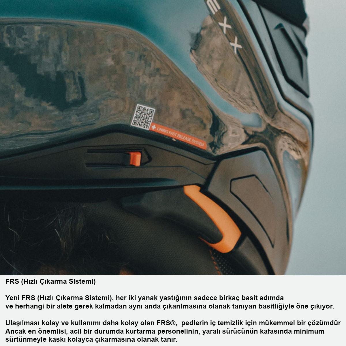 Nexx X.Wed 3 Terekli Motosiklet Kaskı Yeşil