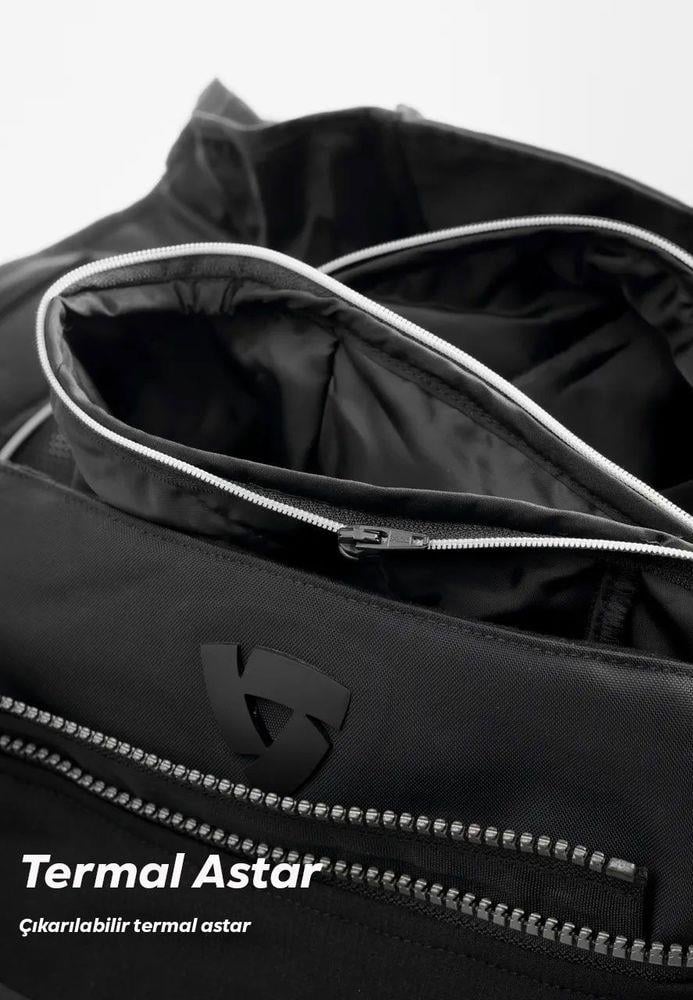 Revit Vertical Gore-tex Korumalı Motosiklet Montu Siyah