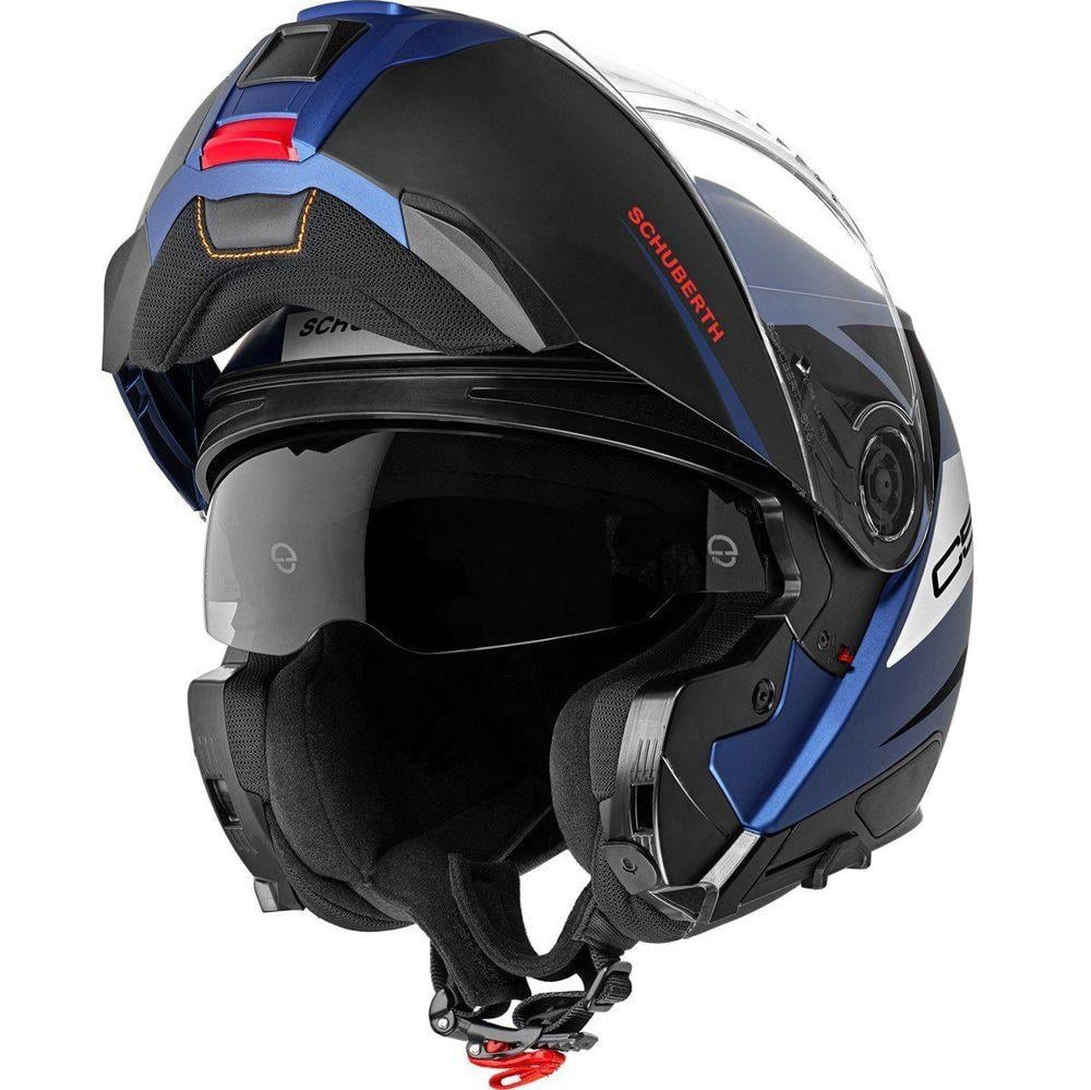 Schuberth C5 Çene Açılır Motosiklet Kaskı Eclpıse Blue