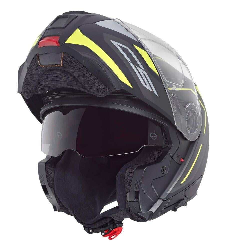 Schuberth C5 Omega Yellow Çene Açılır Motosiklet Kaskı