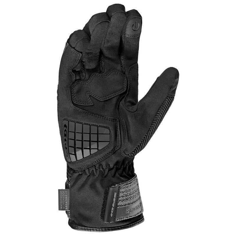 Spidi Rainwarrior 2 Yazlık Motosiklet Eldiveni Siyah