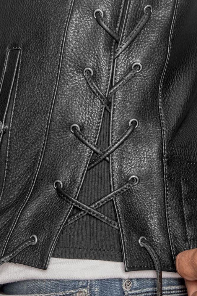 TheBikerJeans Dallas Motosiklet Deri Yelek
