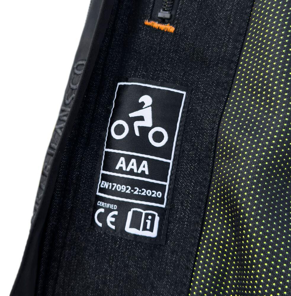 TheBikerJeans Night Flight Bomber Black Korumalı Motosiklet Montu