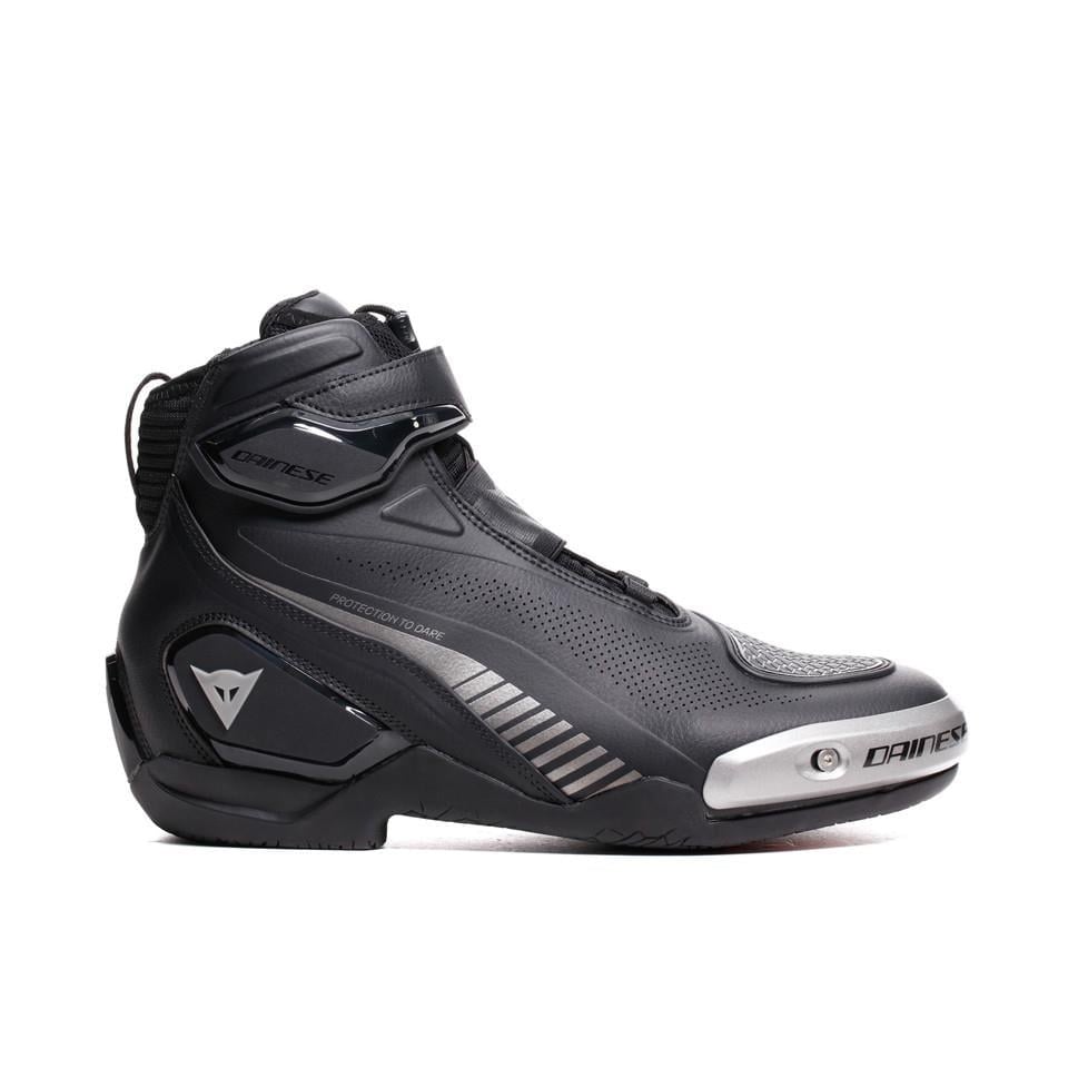 Dainese Superya Siyah Antrasit Bot | Magnezyum Slider CEDainese Superya Black Anthracite Deri Ayakkabı