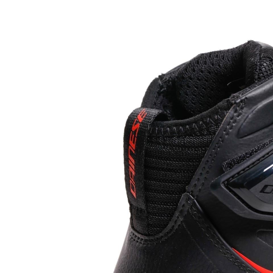 Dainese Superya Ayakkabı Siyah Kırmızı | Magnezyum SliderDainese Superya Black Red Deri Ayakkabı