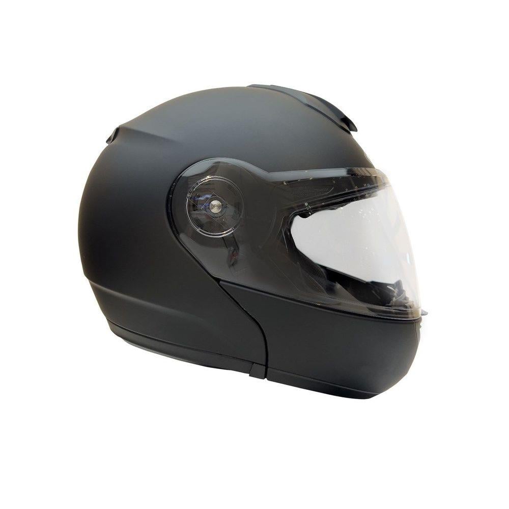 Zeus ZS-3050 Matt Black Çene Açılır Motosiklet Kask