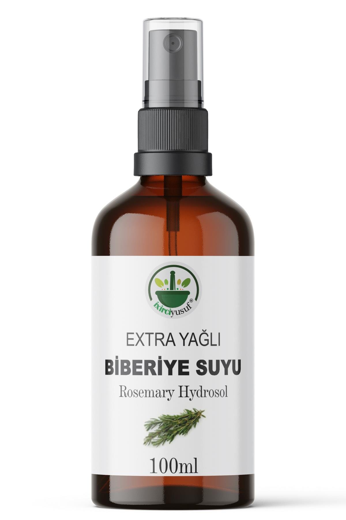 Biberiye Suyu (HİDROSOL) Extra Yağlı / Sebum Ve Yağ Dengeleyici Tonik %100 Saf - 100 ml
