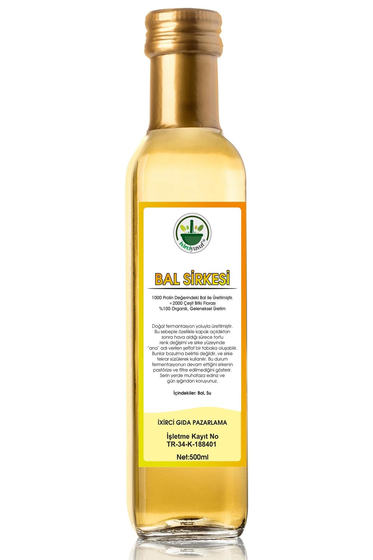 Doğal Kestane Balı + Orman Gülü Sirkesi (500ml)