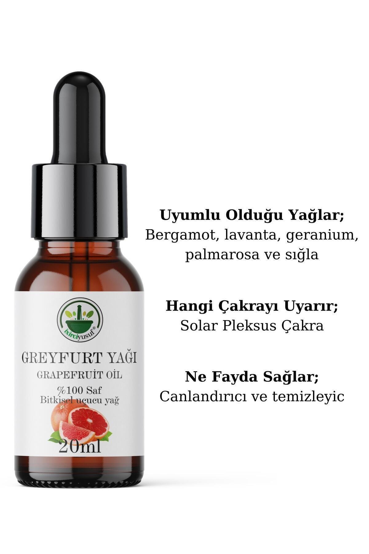 Greyfurt Uçucu Yağı %100 Saf Ve Doğal (20ML)