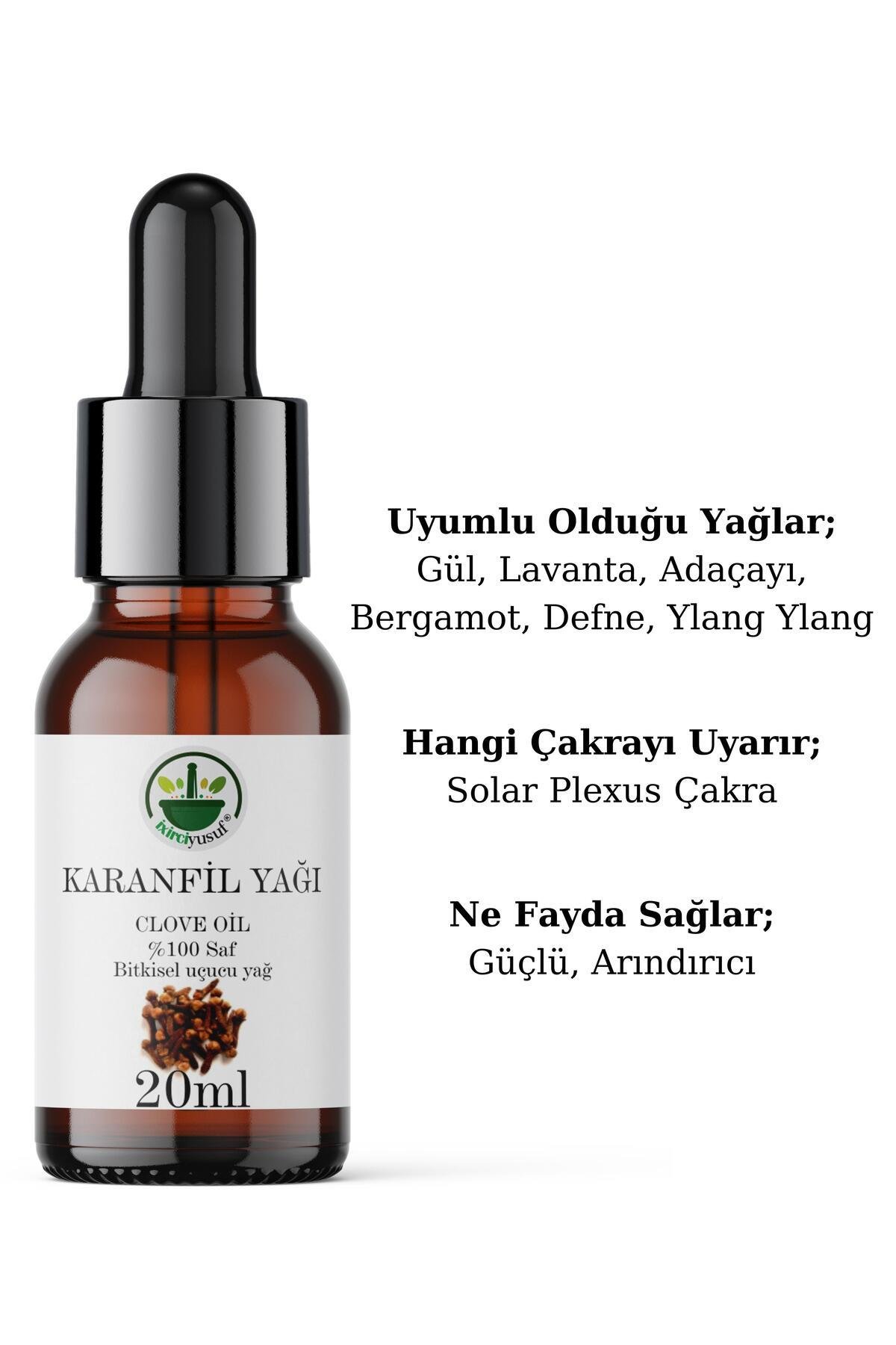 Karanfil Uçucu Yağı %100 Saf Ve Doğal (20ML)