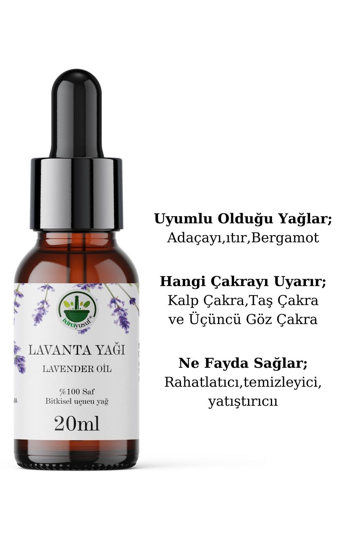 Lavanta Uçucu Yağı %100 Saf Ve Doğal (20ML)