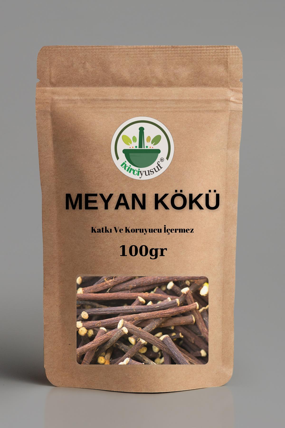 Meyan Kökü (Doğal Kurutulmuş, Elenmiş) 100gr