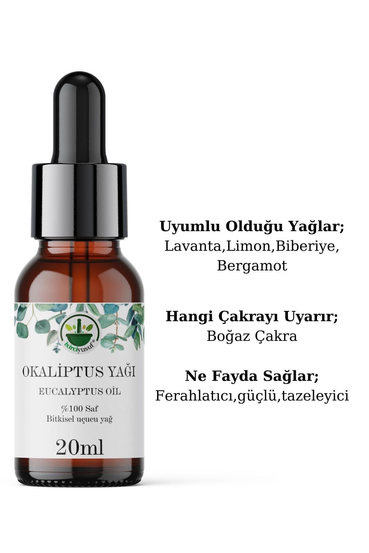 Okaliptus Uçucu Yağı %100 Saf Ve Doğal (20ML)