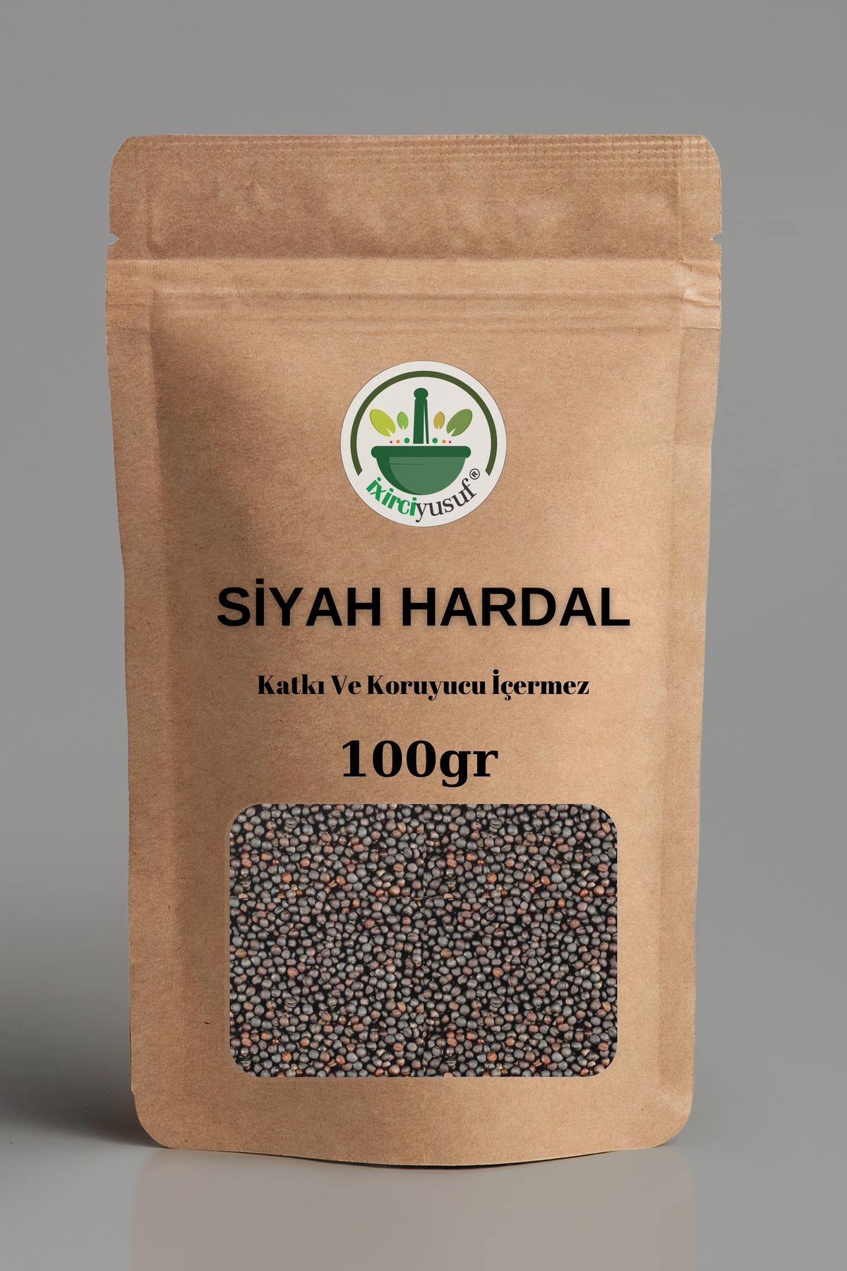 Siyah Hardal Tohumu 100 gr ( Elenmiş, Katkısız ) / Siyahhardal
