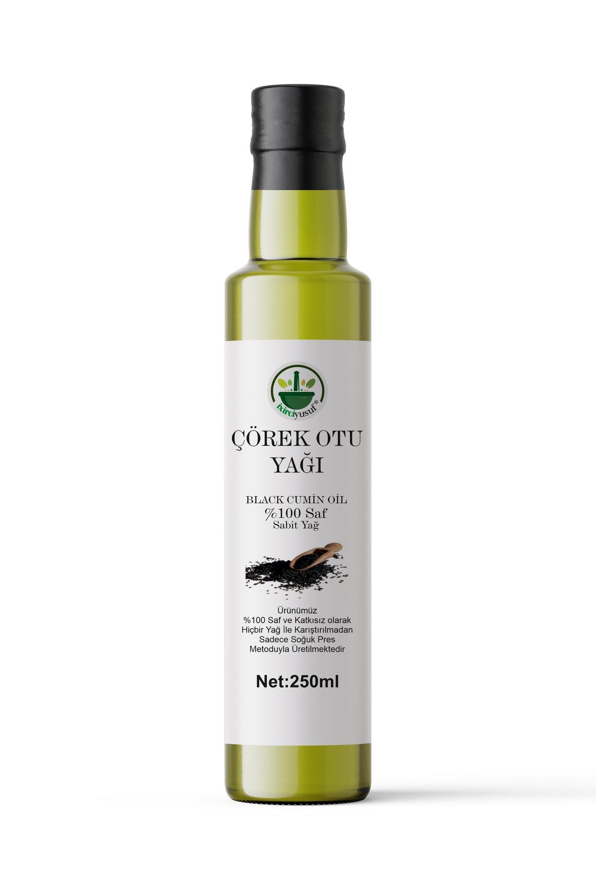 Soğuk Sıkım Çörek Otu Yağı (%100 Saf ve Doğal) 250ml /çörekotu