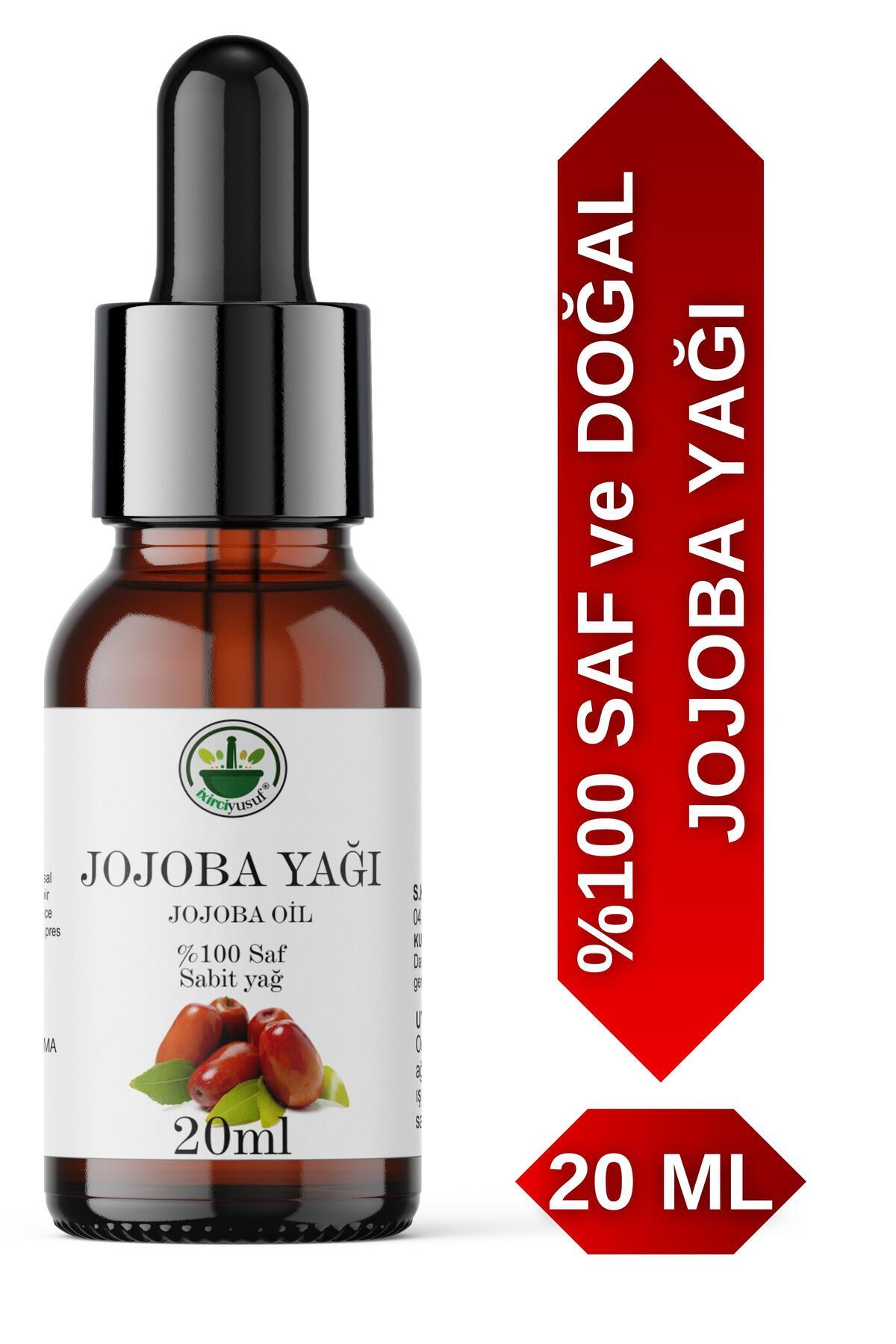Soğuk Sıkım Jojoba Yağı %100 Saf ve Doğal Soğuk Sıkım (20ml)