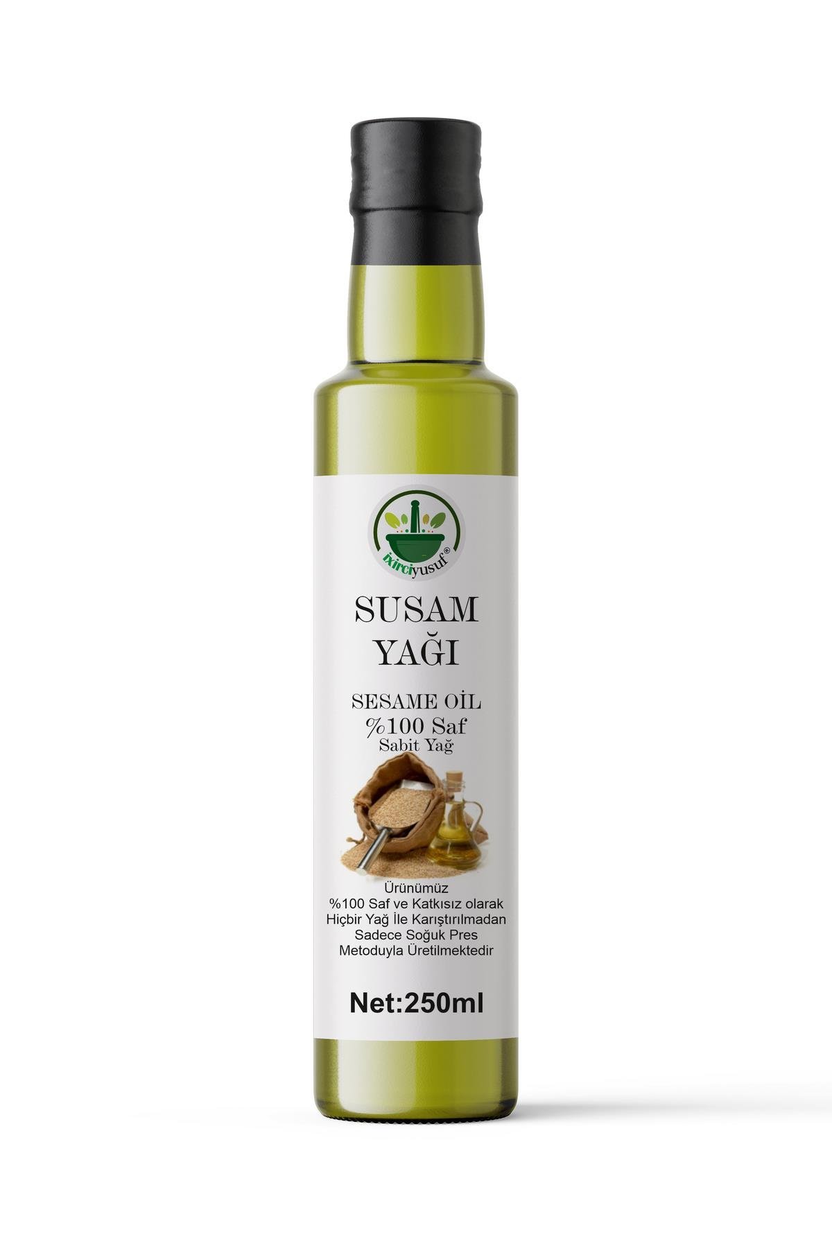 Soğuk Sıkım Susam Yağı (100 Saf ve Doğal) 250ml