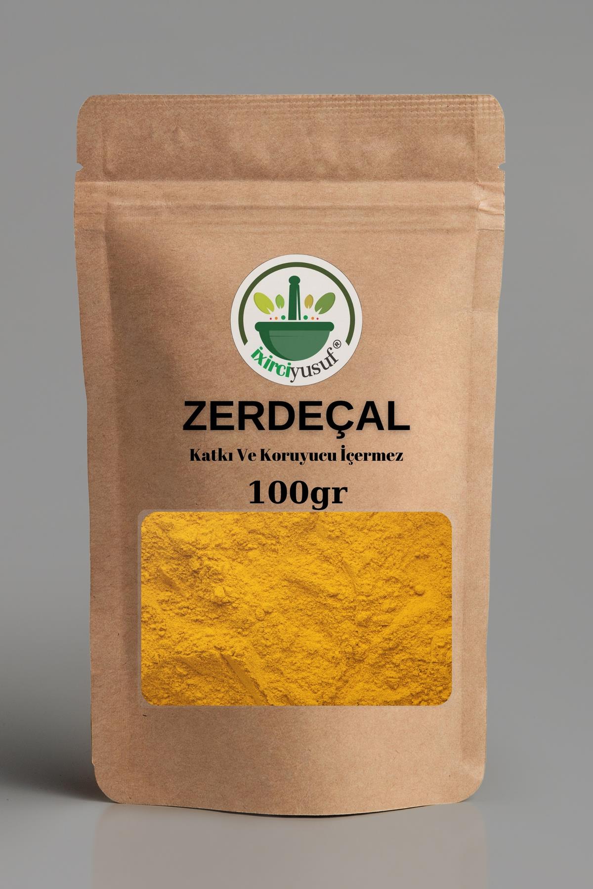 Zerdeçal Toz / Zerdaçal (TAZE,KATKISIZ) 100gr