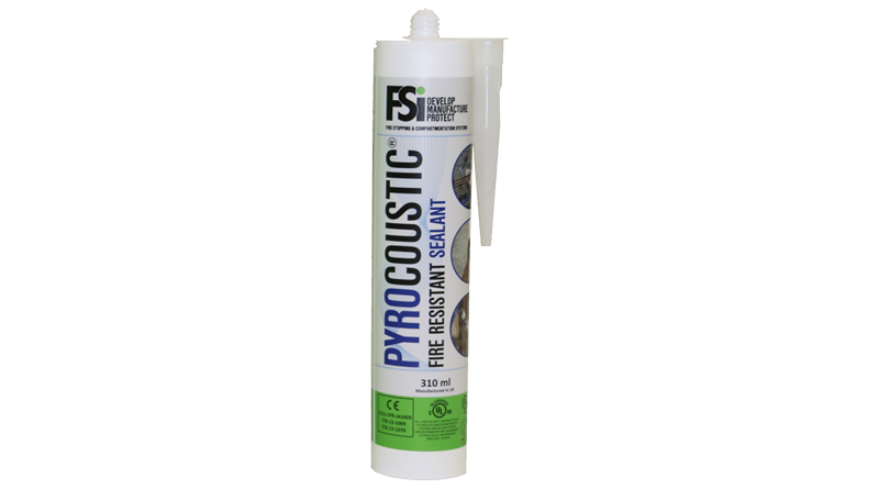 Pyrocoustic Sealant 310 ml Kartuş / Yangına Dayanıklı Akrilik Mastik