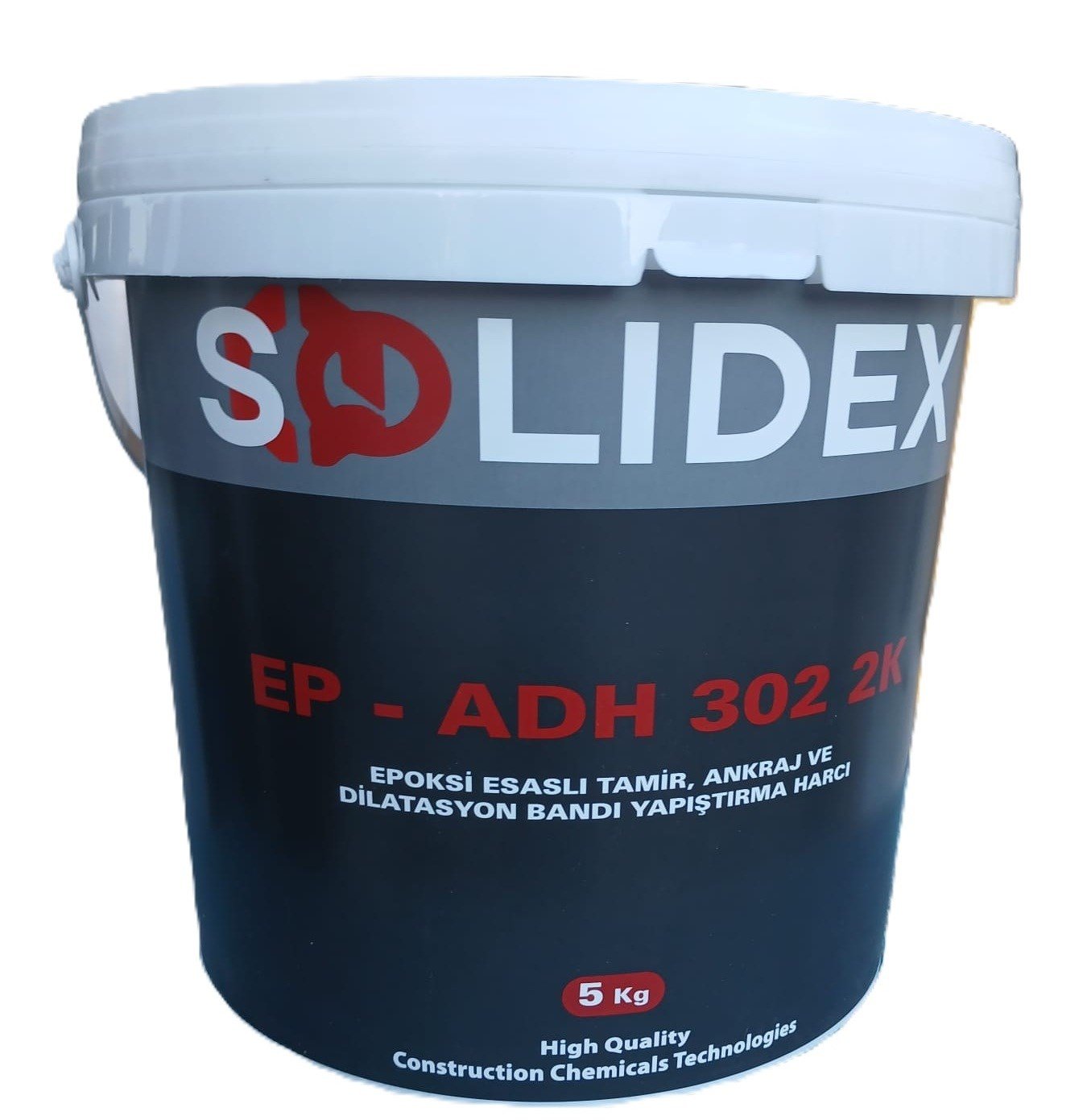 Solidex EP ADH 302  2K Epoksi Tamir Harcı 5 kg/Set
