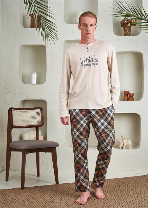 Erkek Patlı Pijama Takım - 10800
