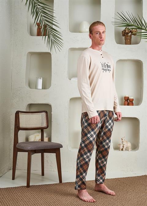 Erkek Patlı Pijama Takım - 10800