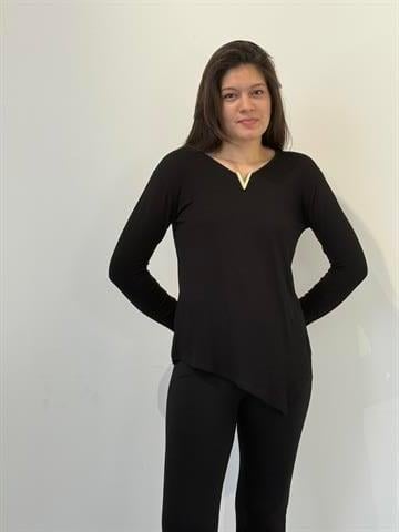 Kadın Aksesuarlı Uzun Kol Body - 41596