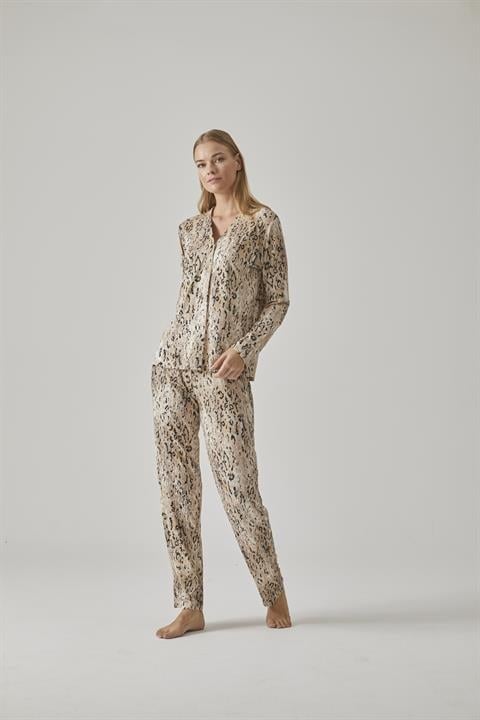 Kadın Gömlek Pijama Takım - 10771