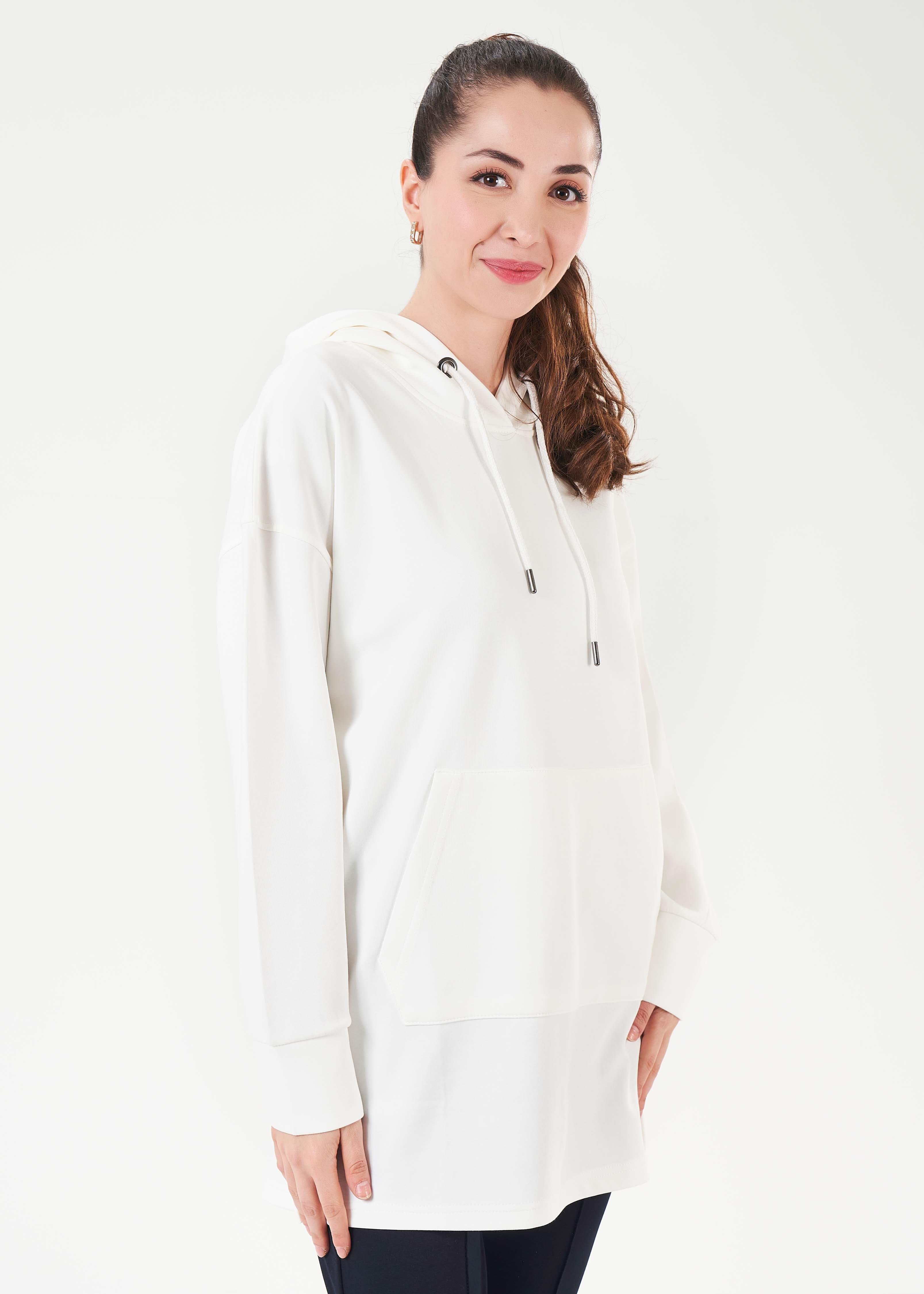 Kadın Kapşonlu Tunik - 41515