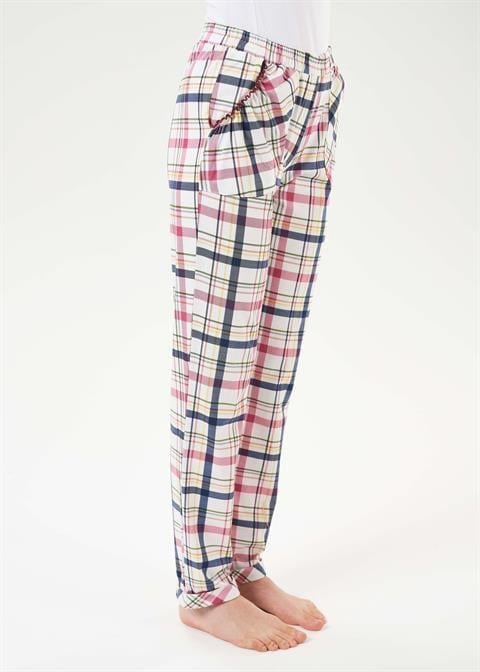 Kadın Manşetli Kadın Pijama Alt  - 09203