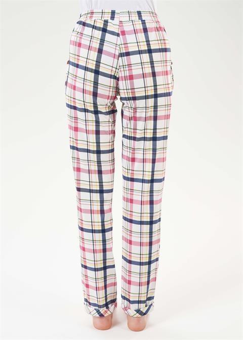 Kadın Manşetli Kadın Pijama Alt  - 09203