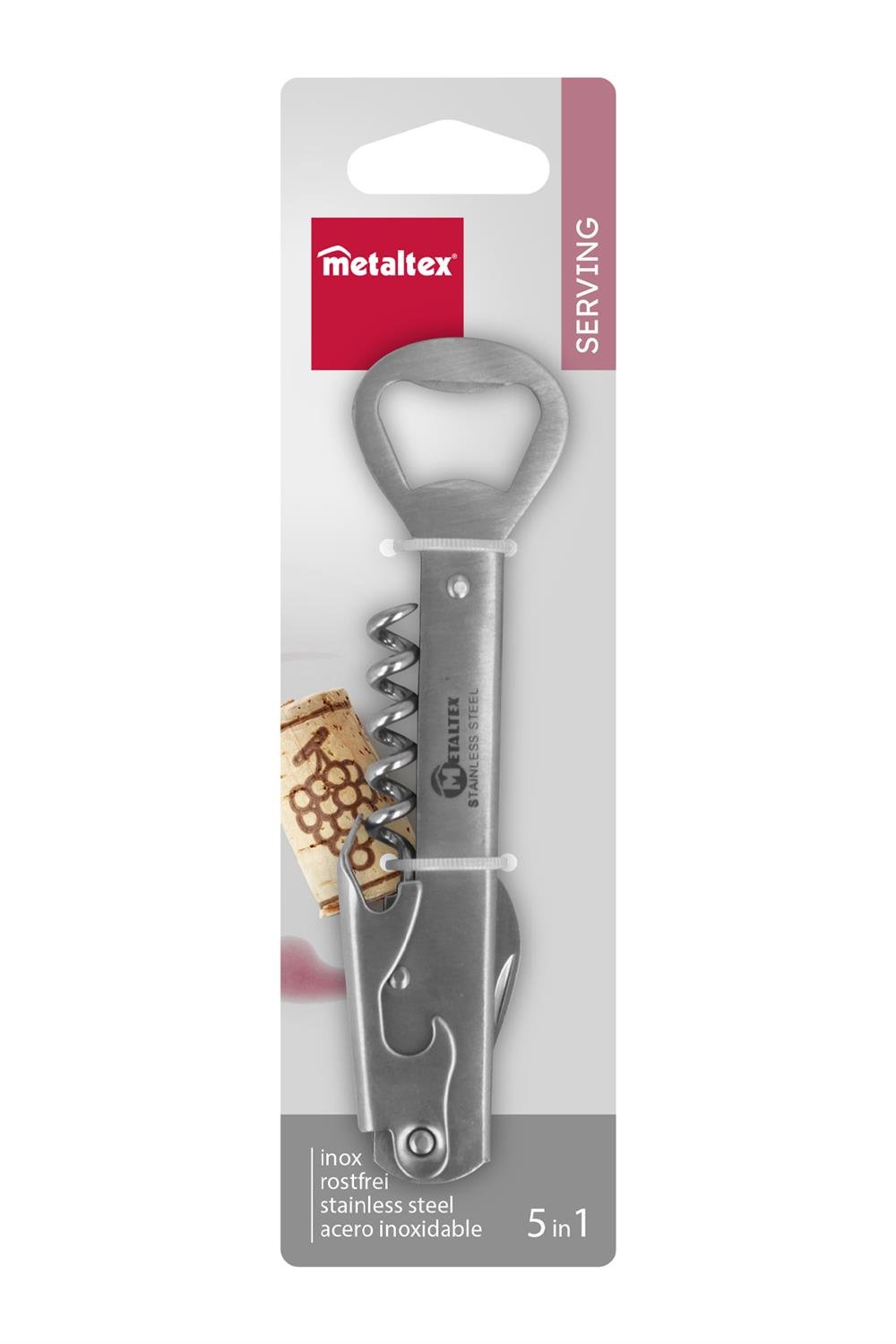 Inox Garson Tip Tirbüşon