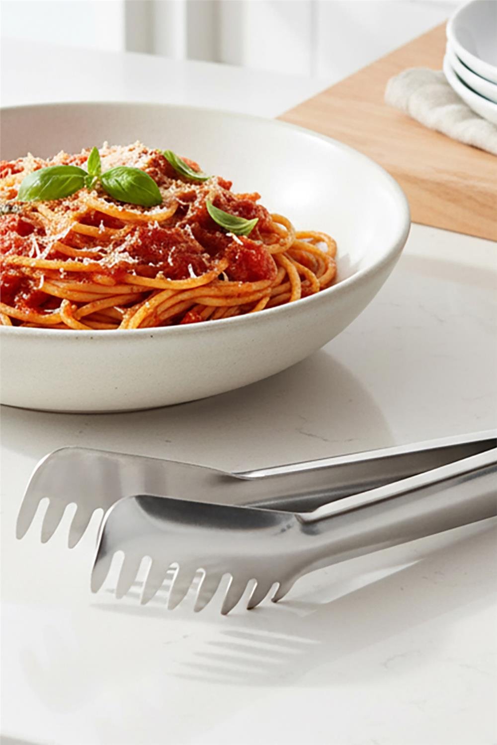 Inox Maxi Spatulalı Servis Maşası