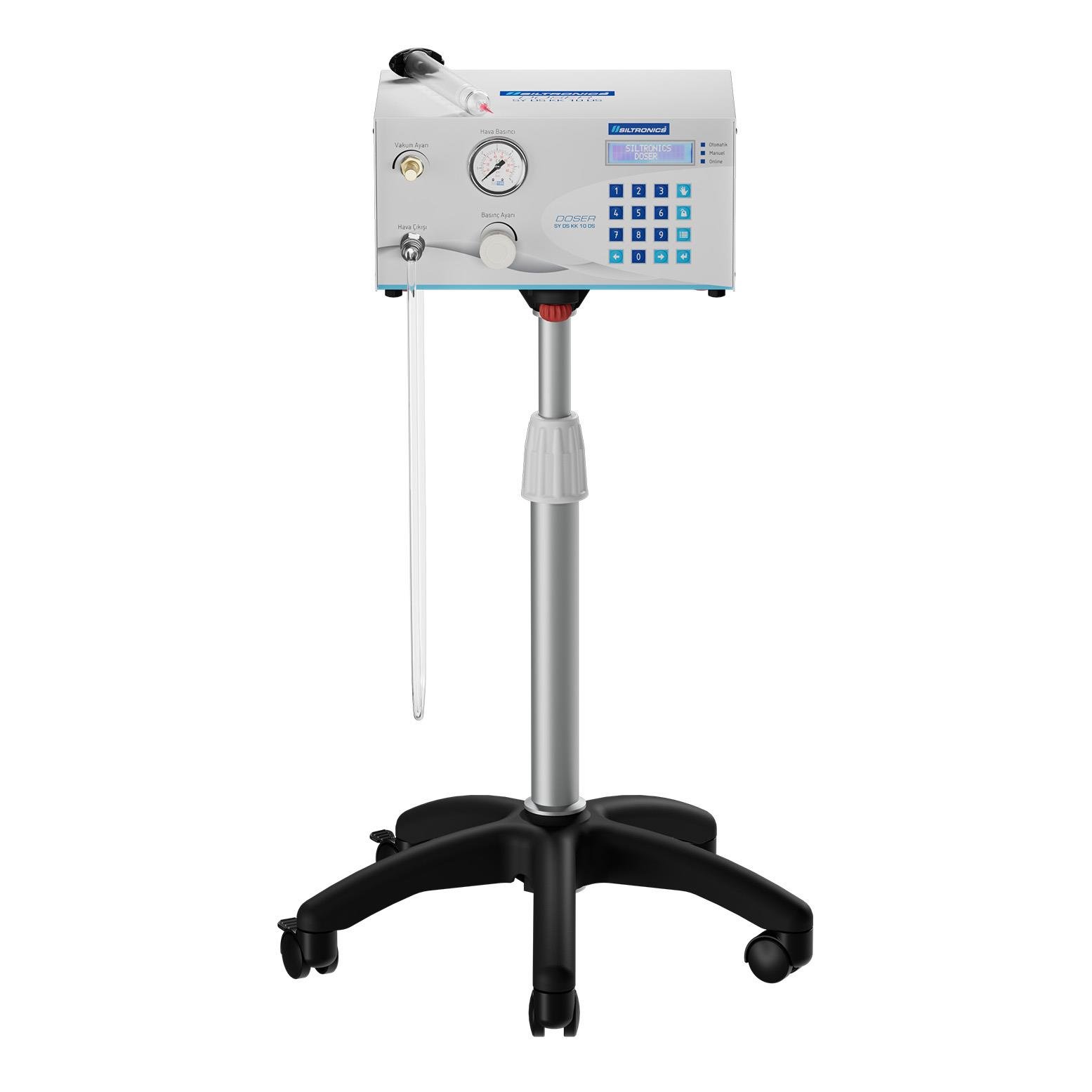 SY DS KK 10 DS - SILTRONICS “DOSER” DOZAJLAMA MAKİNASI KONTROL ÜNİTESİ - DİJİTAL - GERİ EMİŞLİ - HASSAS REGÜLATÖRLÜ