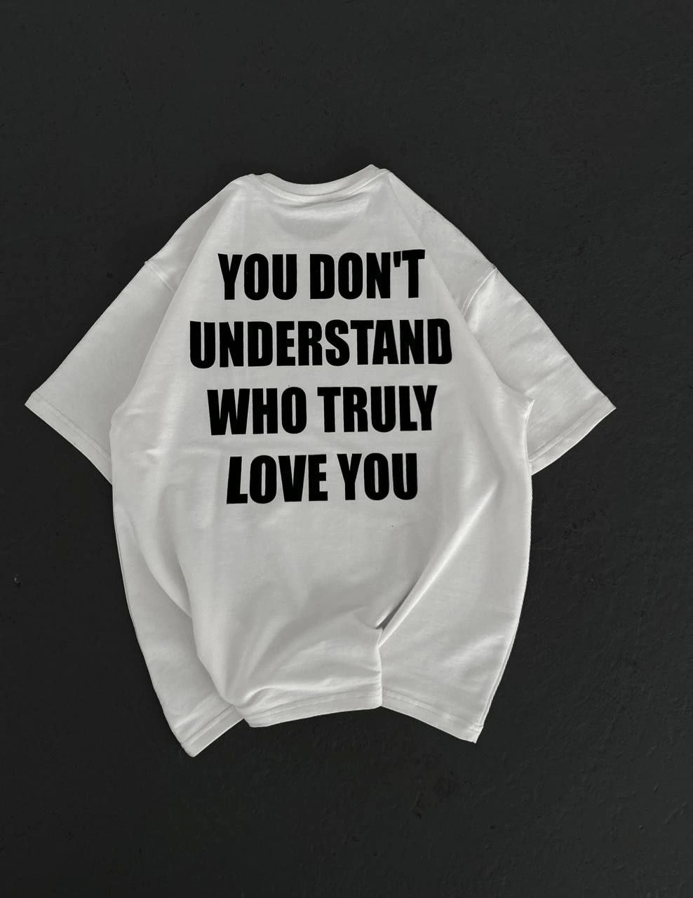Kadın Baskılı T-Shirt Kısa Kol Bisiklet Yaka Regular Fit Rahat Kalıp Günlük Tişört - Beyaz