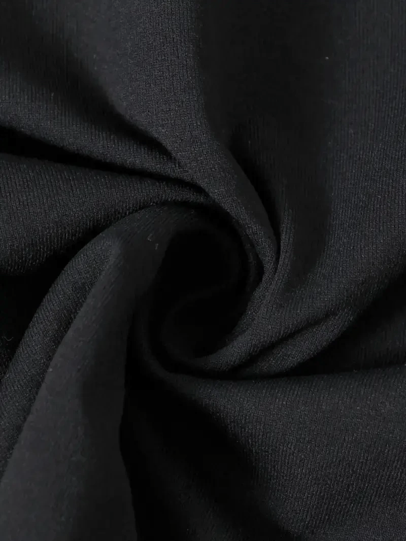 Kadın T-Shirt Ördek Baskılı Bisiklet Yakalı Kısa kol Tişört - Siyah