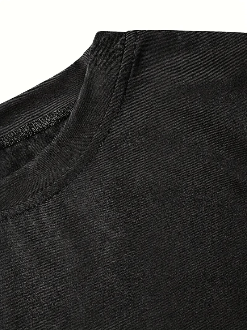 Kadın Tişört fiyonk baskılı Bisiklet yaka yazlık Kısa Kol oversize t-shirt - Siyah
