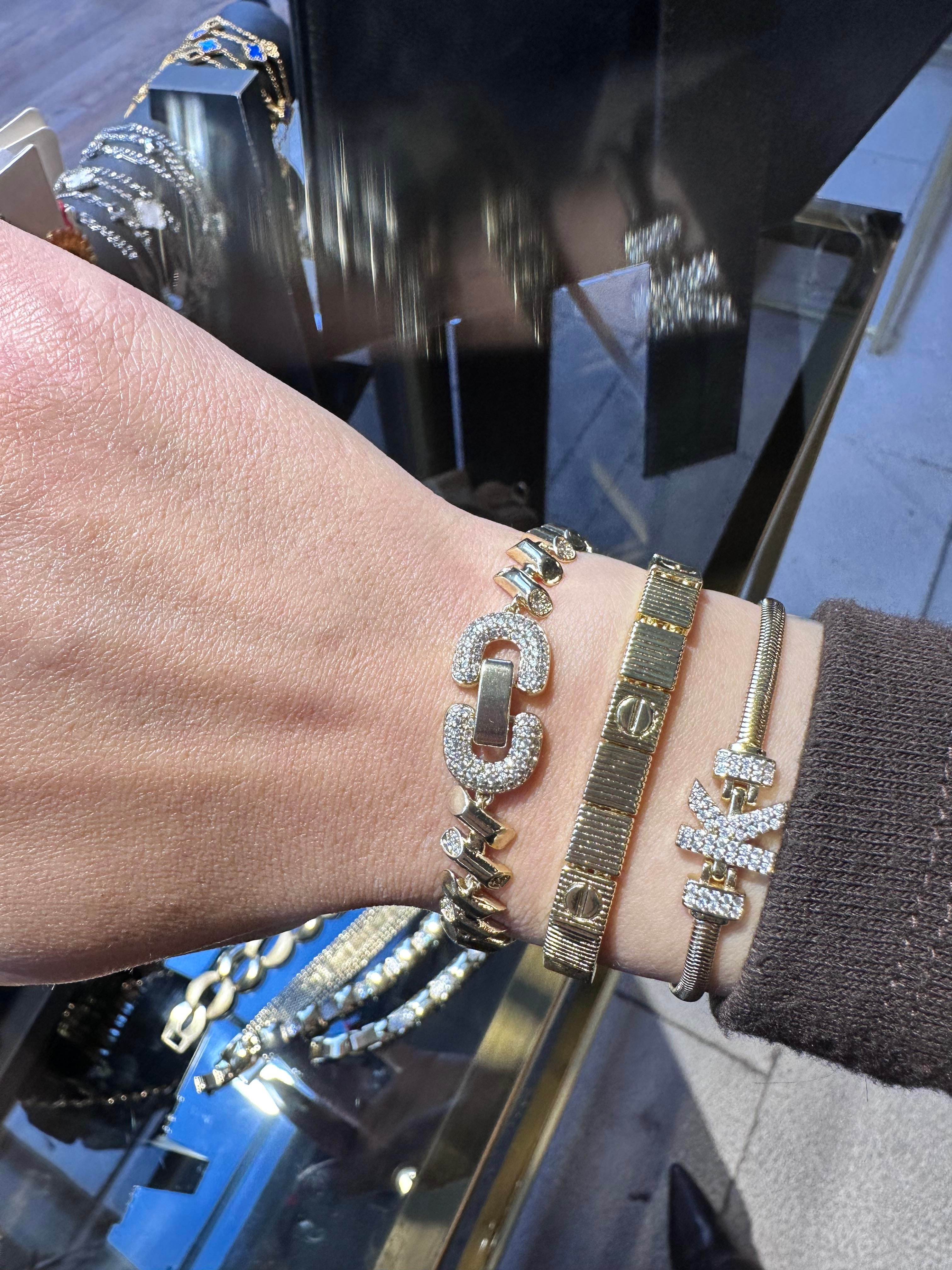 Marka model crt bileklik (14K)