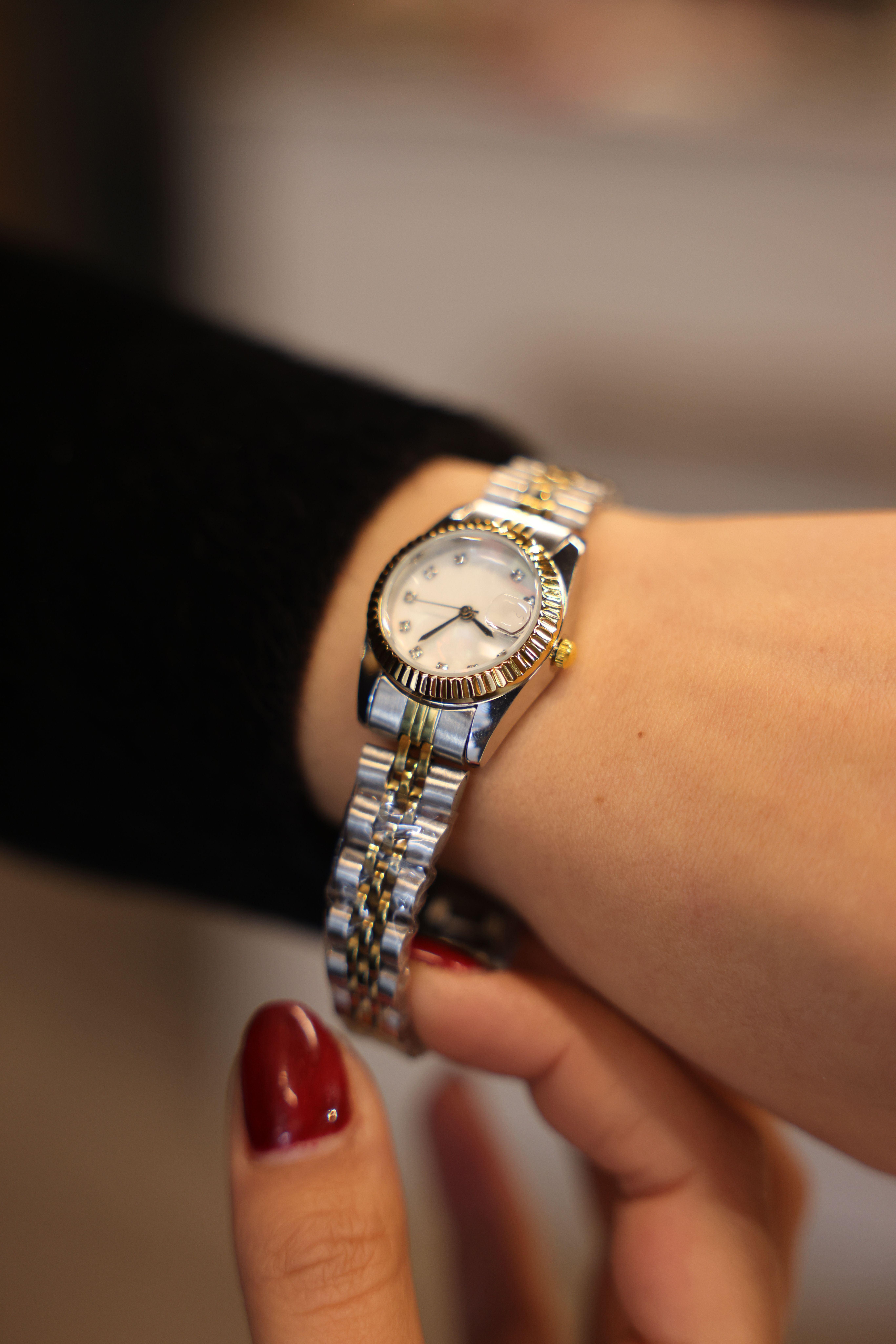 Rlx Silver-Gold Tarihli Saat