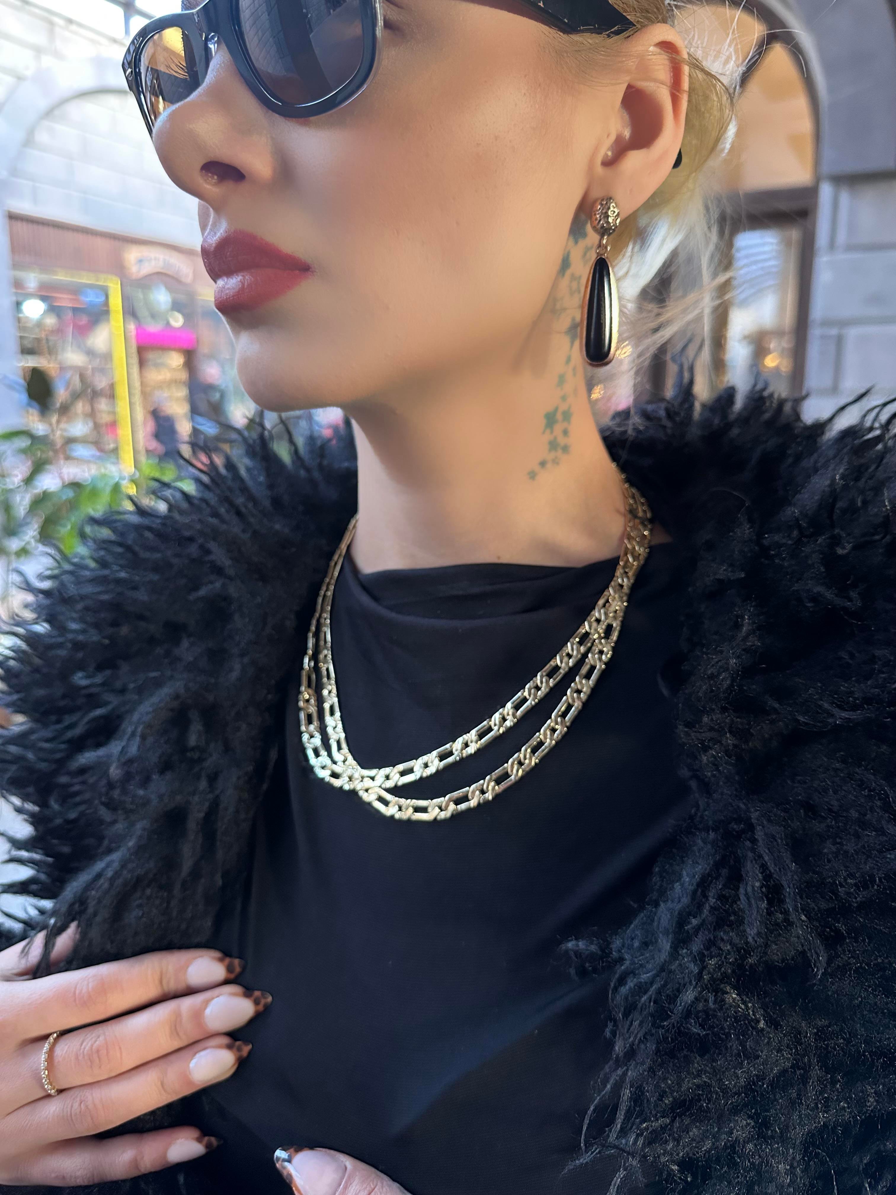 Vip kalın zincir model kolye