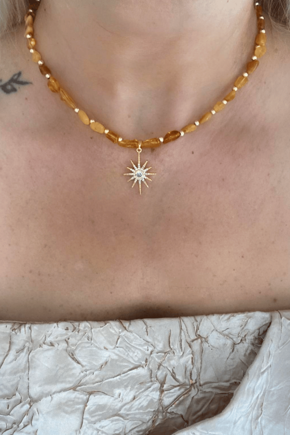. - Amber Aura – Kehribar Kolye