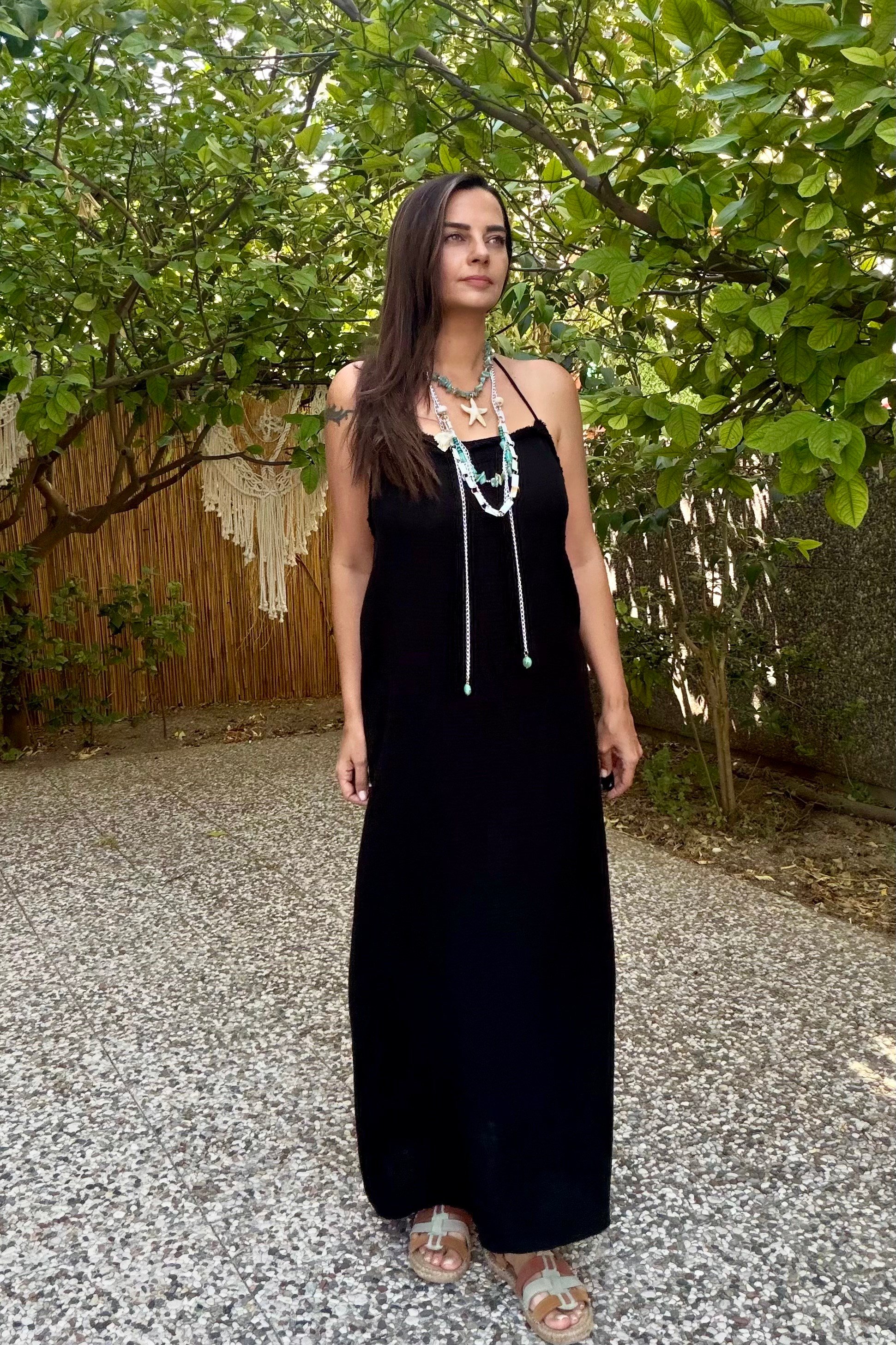 . - Blanca Gaia Milos Elbise - Siyah