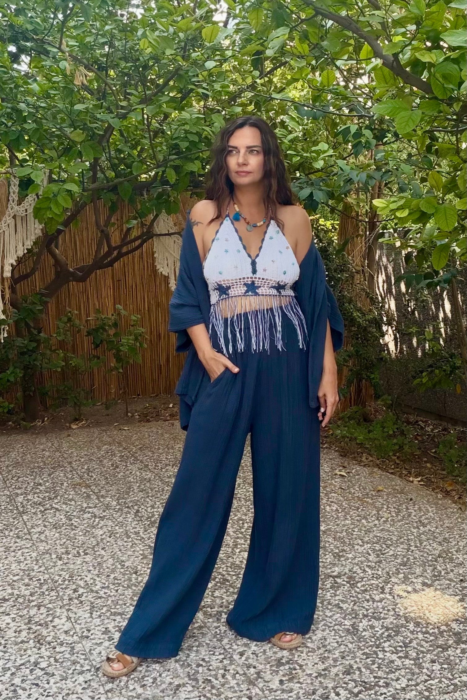 . - Blanca Sahara Pantolon - Midnight Navy Lacivert