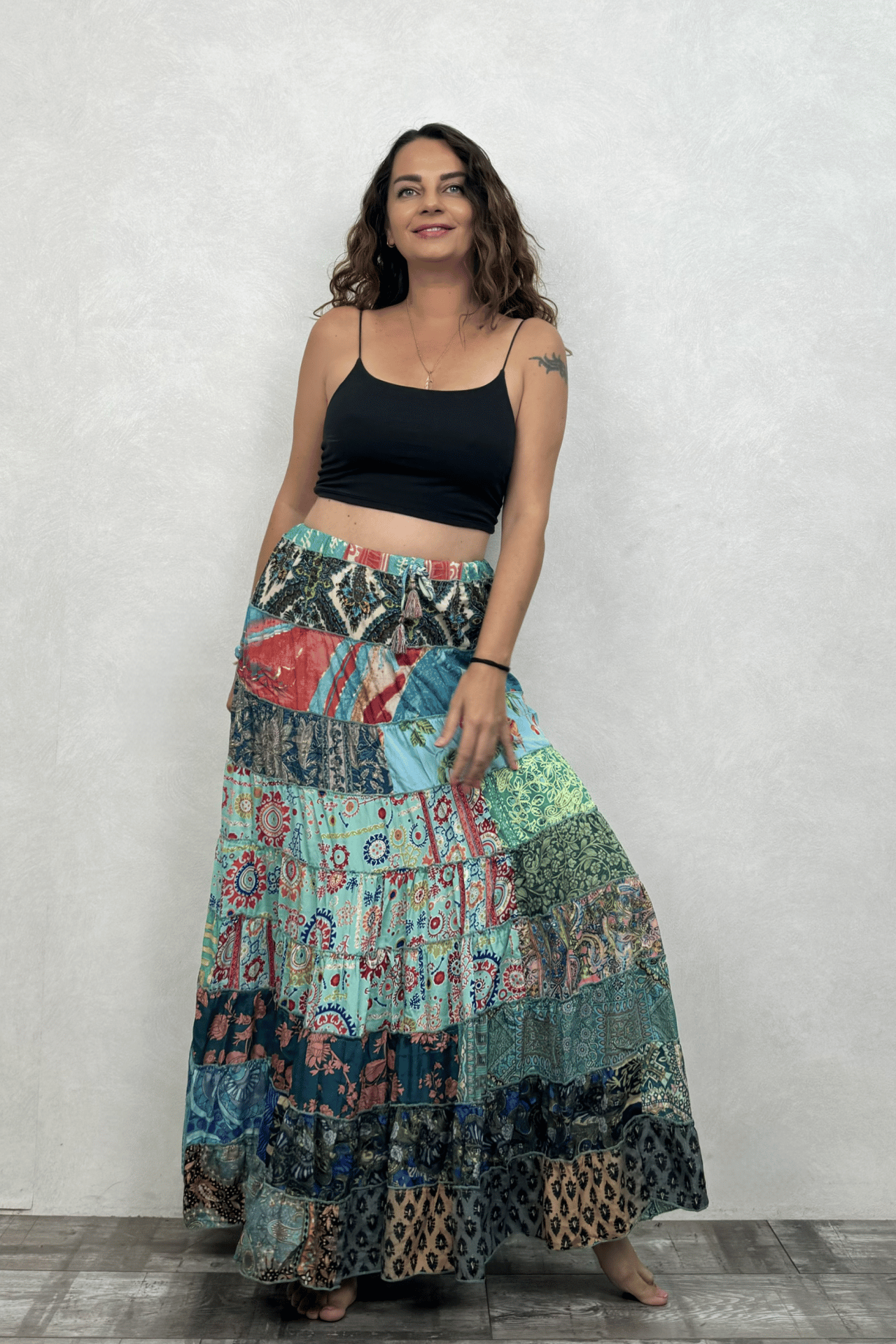 Gypsy Patch İpek Etek - Doce